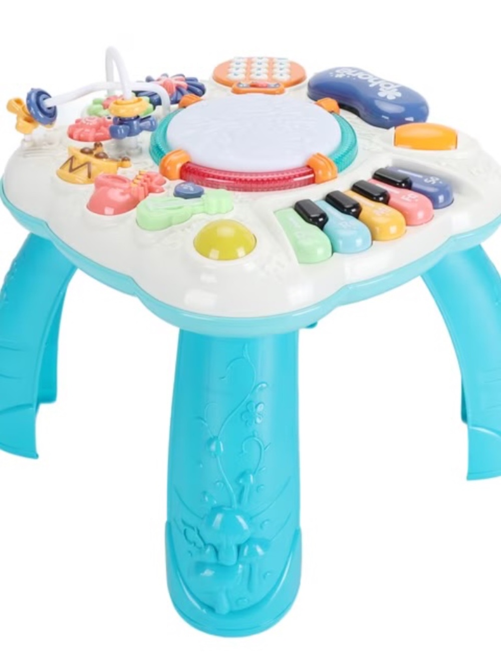 Musical Activity Table, Battery Powered Activity Table Adjustable Multifunctiona - Picture 2 of 2